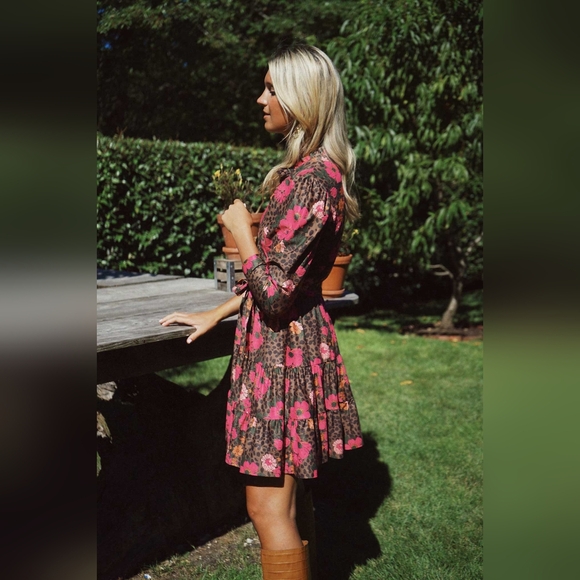 ‼️SOLD‼️Smith & Quinn Florence Dress Cheetah ChaCha NWT - Picture 6 of 7